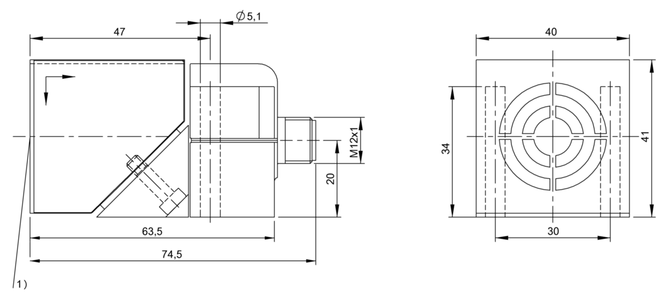 RFID головка чтения/записи Balluff BIS C-324/05-S4