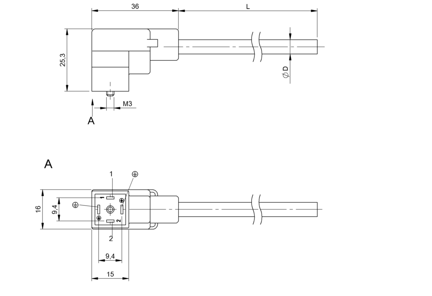 Разъем с кабелем Balluff BCC VC44-0000-10-053-PX0350-100
