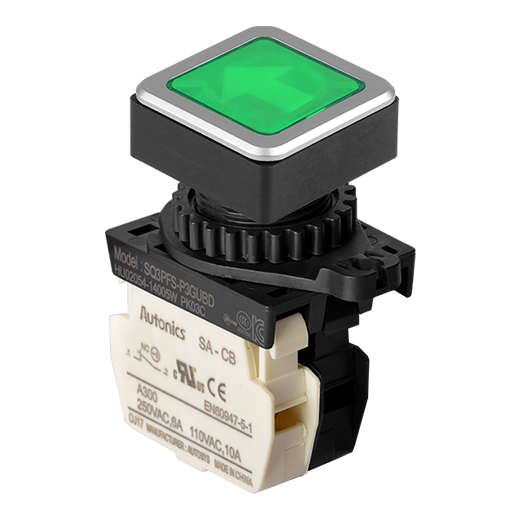 Кнопочный выключатель Autonics SQ3PFS-P3GUBLM