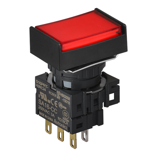 Кнопочный выключатель Autonics S16PRT-H4RC24