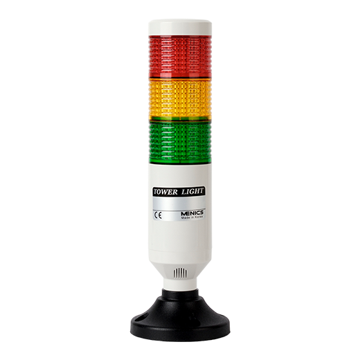 Светодиодная сигнальная колонна Autonics PL4GZ-3FF-RYG