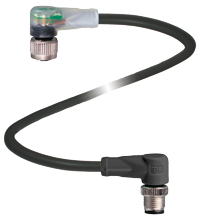 Соединительный кабель Pepperl Fuchs V1-W-E2-BK0,3M-PUR-U-V1-W