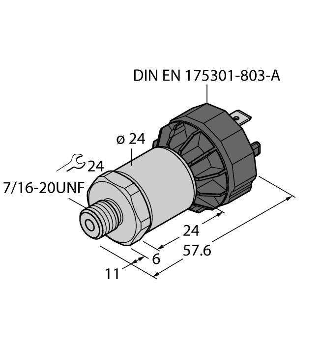 Датчик давления TURCK PT500PSIG-1005-I2-DA91