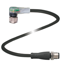 Соединительный кабель Pepperl Fuchs V1-W-E2-BK0,6M-PUR-U-V1-G