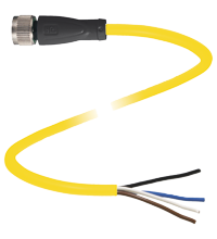 Соединительный кабель Pepperl Fuchs V1B-G-YE0,5M-PVC-U