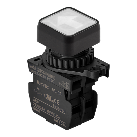 Кнопочный выключатель Autonics S2PRS-P3WUALM