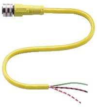 Соединительный кабель Pepperl Fuchs V12-G-YE5M-PUR-H/S