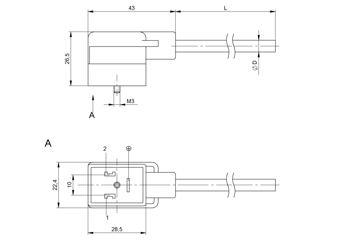 Разъем с кабелем Balluff BCC VB03-0000-10-056-PX0350-050