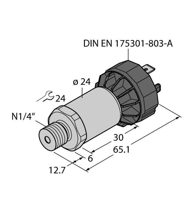 Датчик давления TURCK PT300PSIG-2003-I2-DA91/X