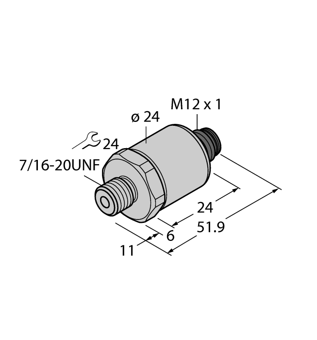 Датчик давления TURCK PT300PSIG-1005-I2-H1143