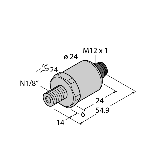 Датчик давления TURCK PT300PSIG-1014-U1-H1141
