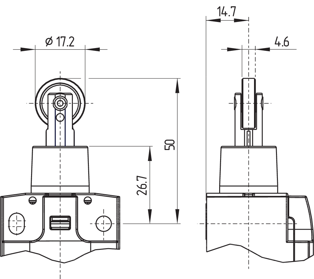 Kонцевой выключатель безопасности Schmersal PS316-T12-R300