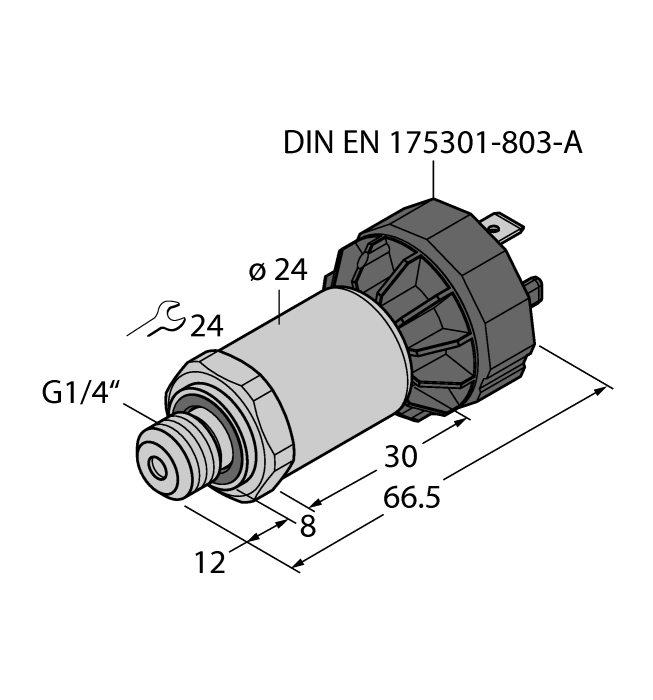 Датчик давления TURCK PT60R-2004-I2-DA91
