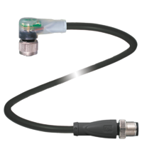 Соединительный кабель Pepperl Fuchs V1-W-E8-BK20M-PUR-U-V1-G