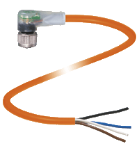 Соединительный кабель Pepperl Fuchs V1-W-E8W-OR0,3M-PUR-A