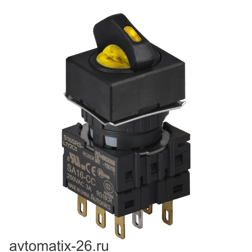 Селекторный переключатель Autonics S16SRS-L4Y2C12