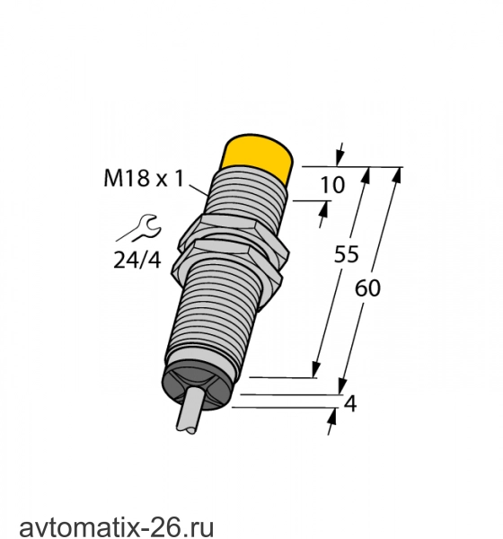 Индуктивный датчик TURCK NI10-M18-LIU