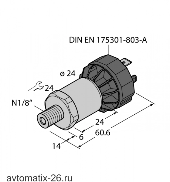Датчик давления TURCK PT100PSIG-1014-U1-DA91