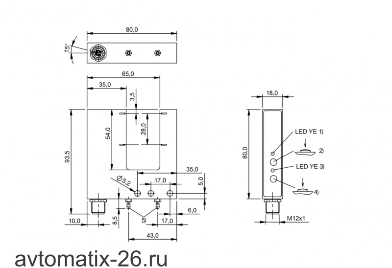 Щелевой датчик Balluff BGL 30C-003-S4