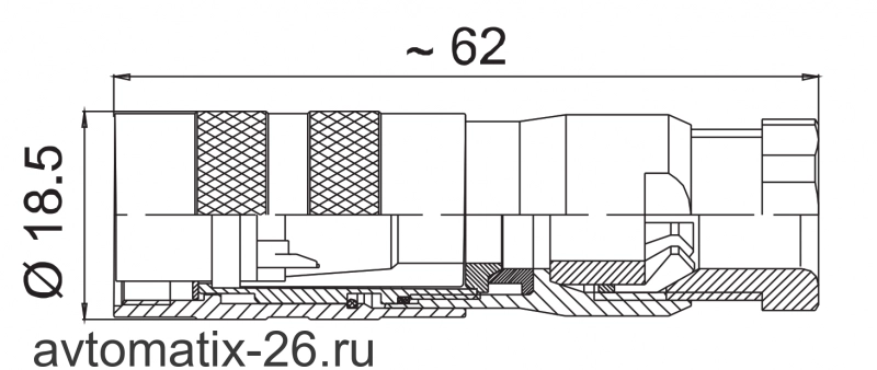 Разъем Sentinel ZCK6-PG9