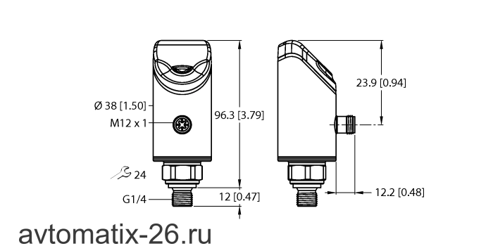 Датчик давления TURCK PS510-600-04-LI2UPN8-H1141