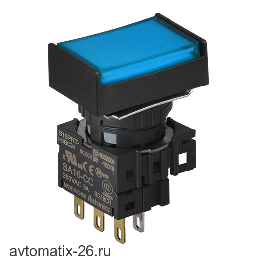 Кнопочный выключатель Autonics S16PRT-H4BC5