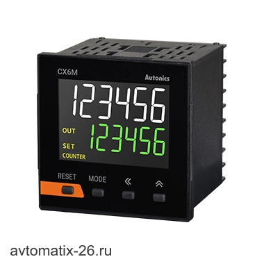 Счетчик-таймер Autonics CX6M-1P2F