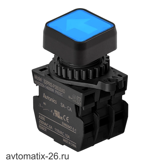 Кнопочный выключатель Autonics S2PRS-P3BU2AL