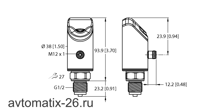 Датчик давления TURCK PS510-600-08-LI2UPN8-H1141