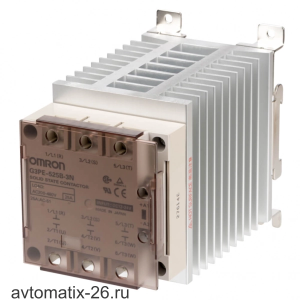 Твердотельное реле Omron G3PE-535B-2N 12-24VDC