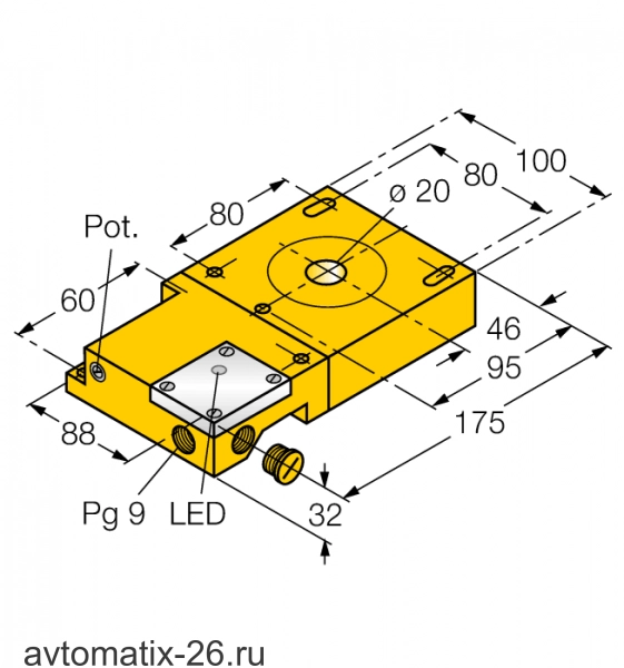 Кольцевой датчик TURCK NI20R-S32SR-VP44X