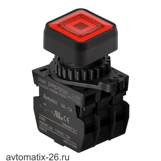 Кнопочный выключатель Autonics S2PRS-P3R2ADM