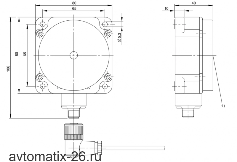 RFID головка чтения/записи Balluff BIS C-315/10-S4