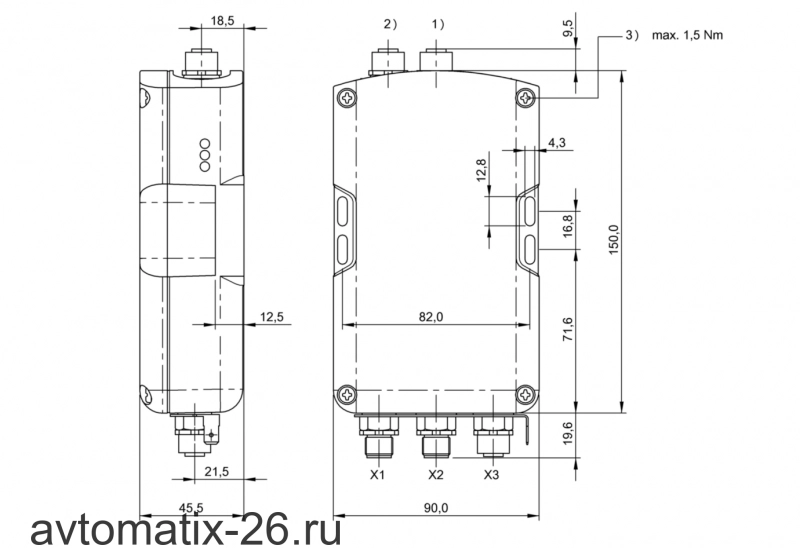 Блок обработки RFID Balluff BIS L-6002-019-050-03-ST11