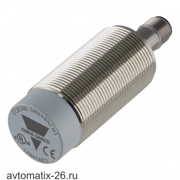 Индуктивный датчик Carlo Gavazzi ICB30L50N40POM1