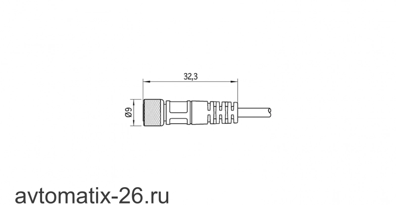 Соединительный кабель Microsonic KST4G-5/M8