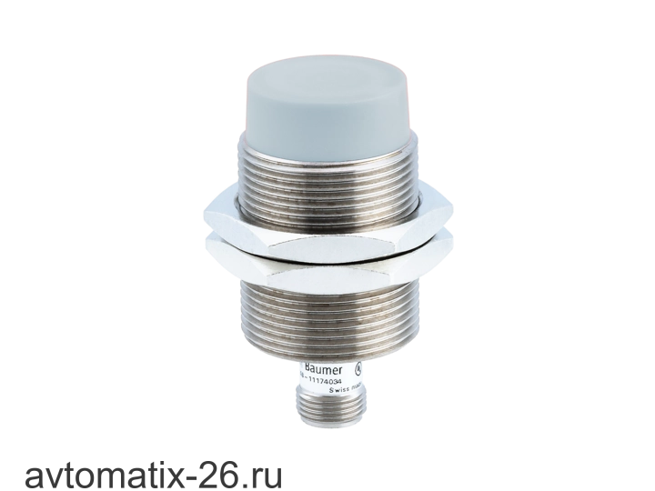 Индуктивный датчик расстояния Baumer IR30.D24L-N60.IA1E.7BO