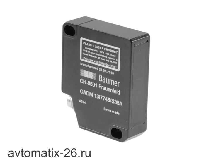 Лазерный датчик расстояния Baumer OADM 13U7760/S35A