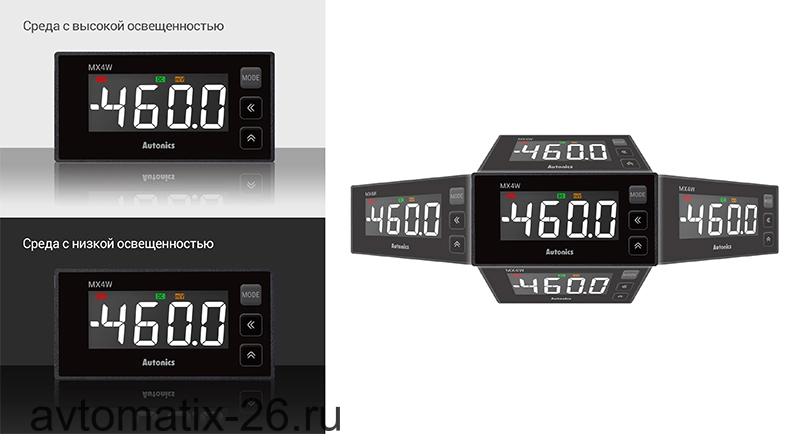 Цифровой индикатор-измеритель Autonics MX4W-A-F2