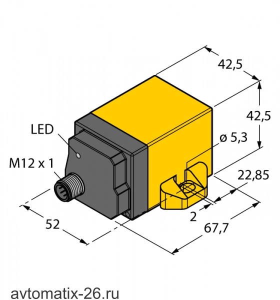 Инклинометр TURCK B2N360-Q42-E2LIUPN8X2-H1181