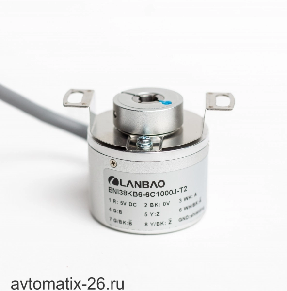 Инкрементальный энкодер LANBAO ENI38KB6-3NH4096H-T2