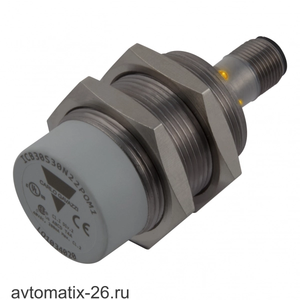 Индуктивный датчик Carlo Gavazzi ICB30S30N15PO