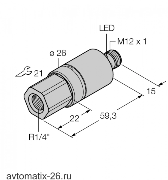 Датчик давления TURCK PC01VR-211-2UPN8X-H1141