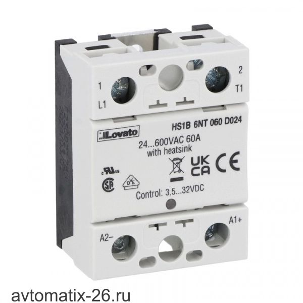 Твердотельное реле Lovato Electric HS1B6NT060E230