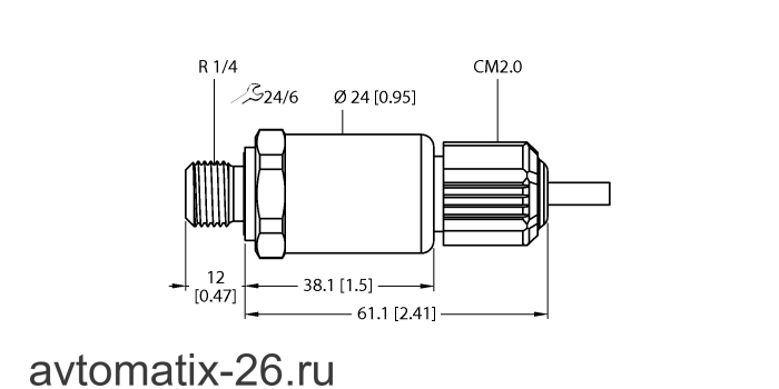 Датчик давления TURCK PT10R-2004-I2-CM2.0/O