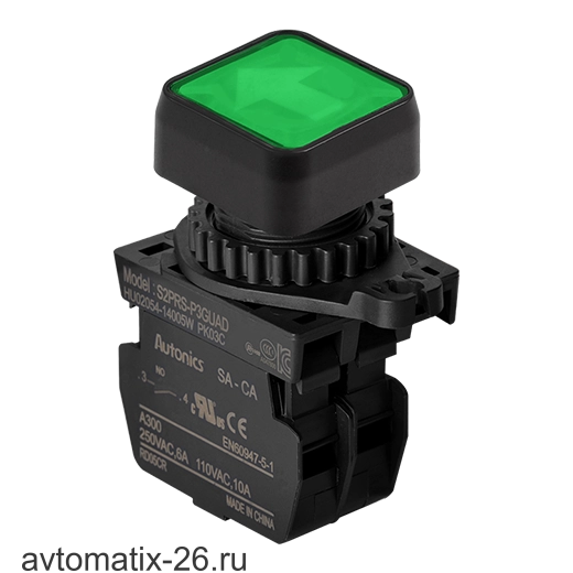 Кнопочный выключатель Autonics S2PRS-P3GUAL