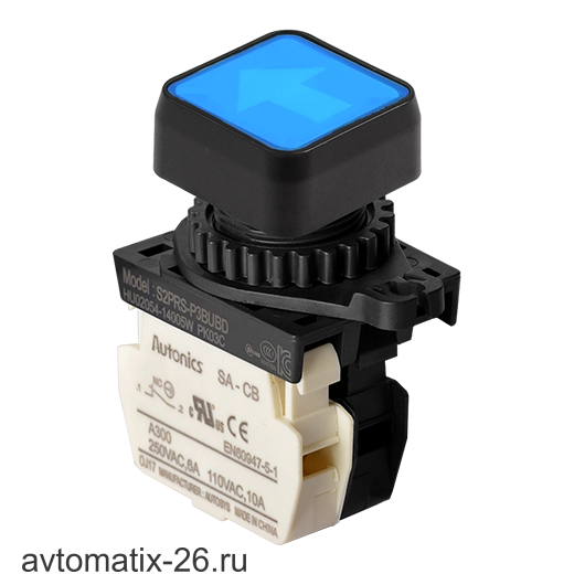 Кнопочный выключатель Autonics S2PRS-P3BUBD