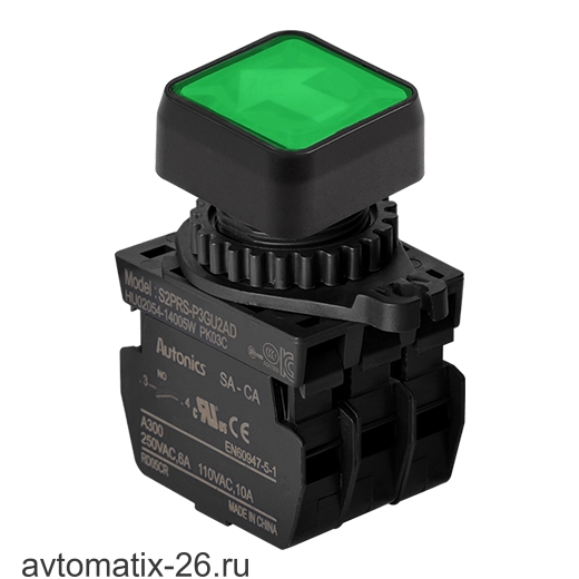 Кнопочный выключатель Autonics S2PRS-P3GU2AD