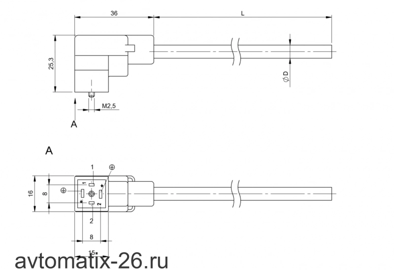 Разъем с кабелем Balluff BCC VC04-0000-10-053-VX8350-050