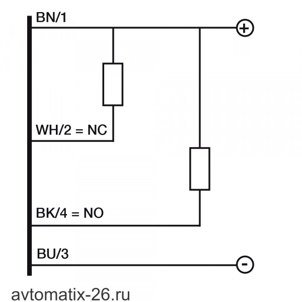 Емкостной датчик Micro Detectors CQ55/BN-3A